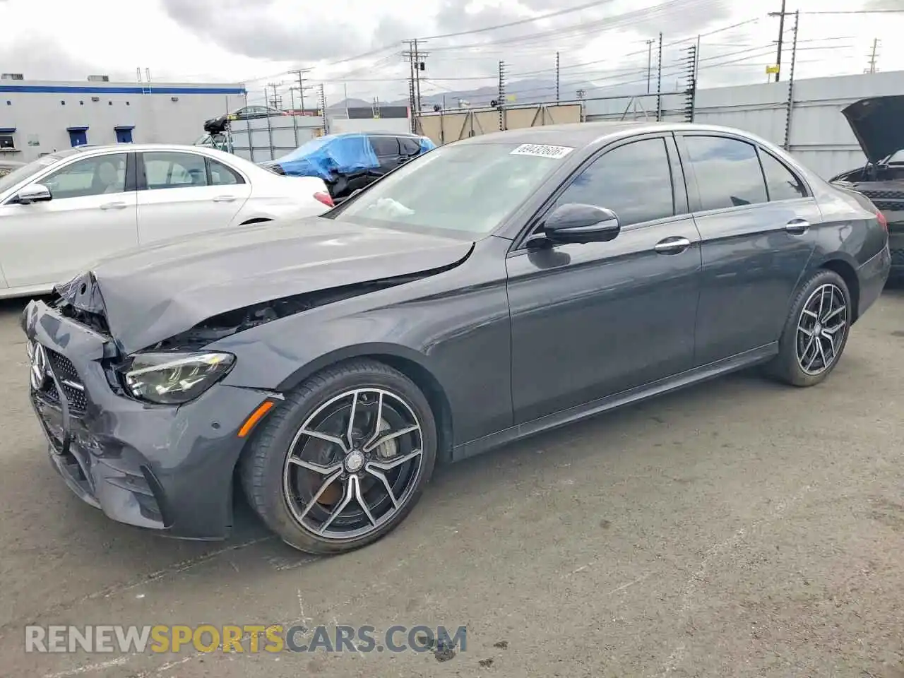 1 fotografías del automóvil dañado W1KZF8EB4PB181140 MERCEDES-BENZ E-CLASS 2023