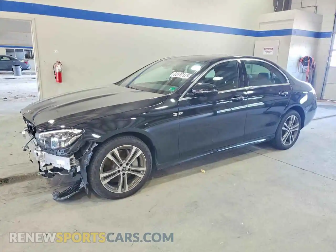 1 Photograph of a damaged car W1KZF8EB5PB110321 MERCEDES-BENZ E-CLASS 2023