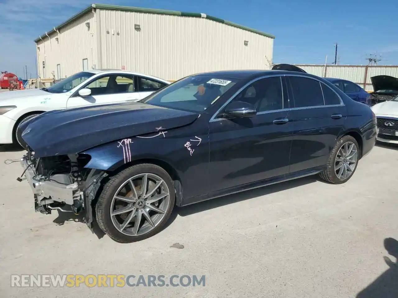 1 Photograph of a damaged car W1KZF8EB8PB111186 MERCEDES-BENZ E-CLASS 2023