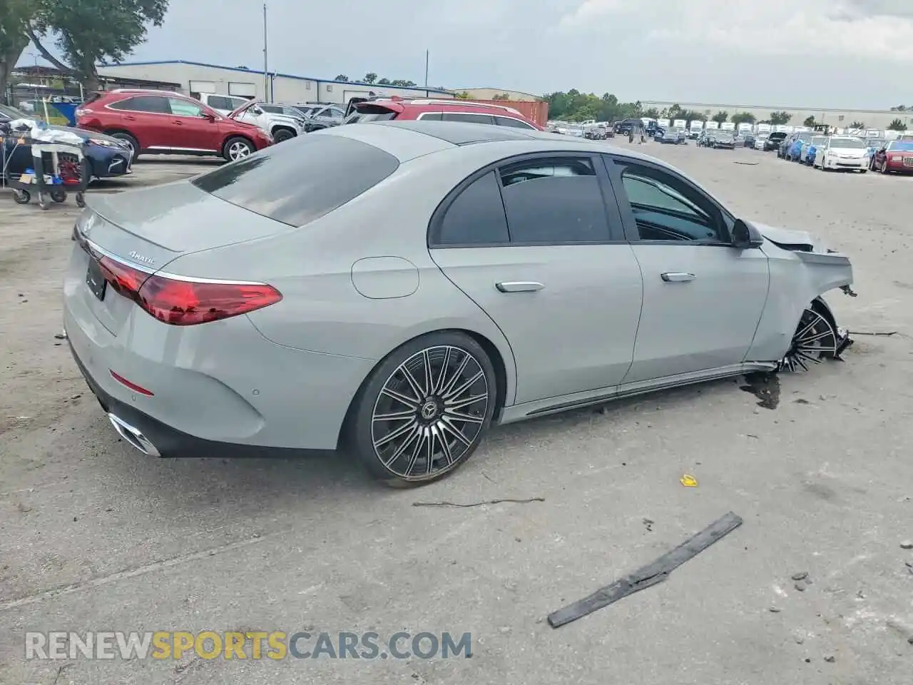 3 Photograph of a damaged car W1KLF4HB1SA092375 MERCEDES-BENZ E-CLASS 2025