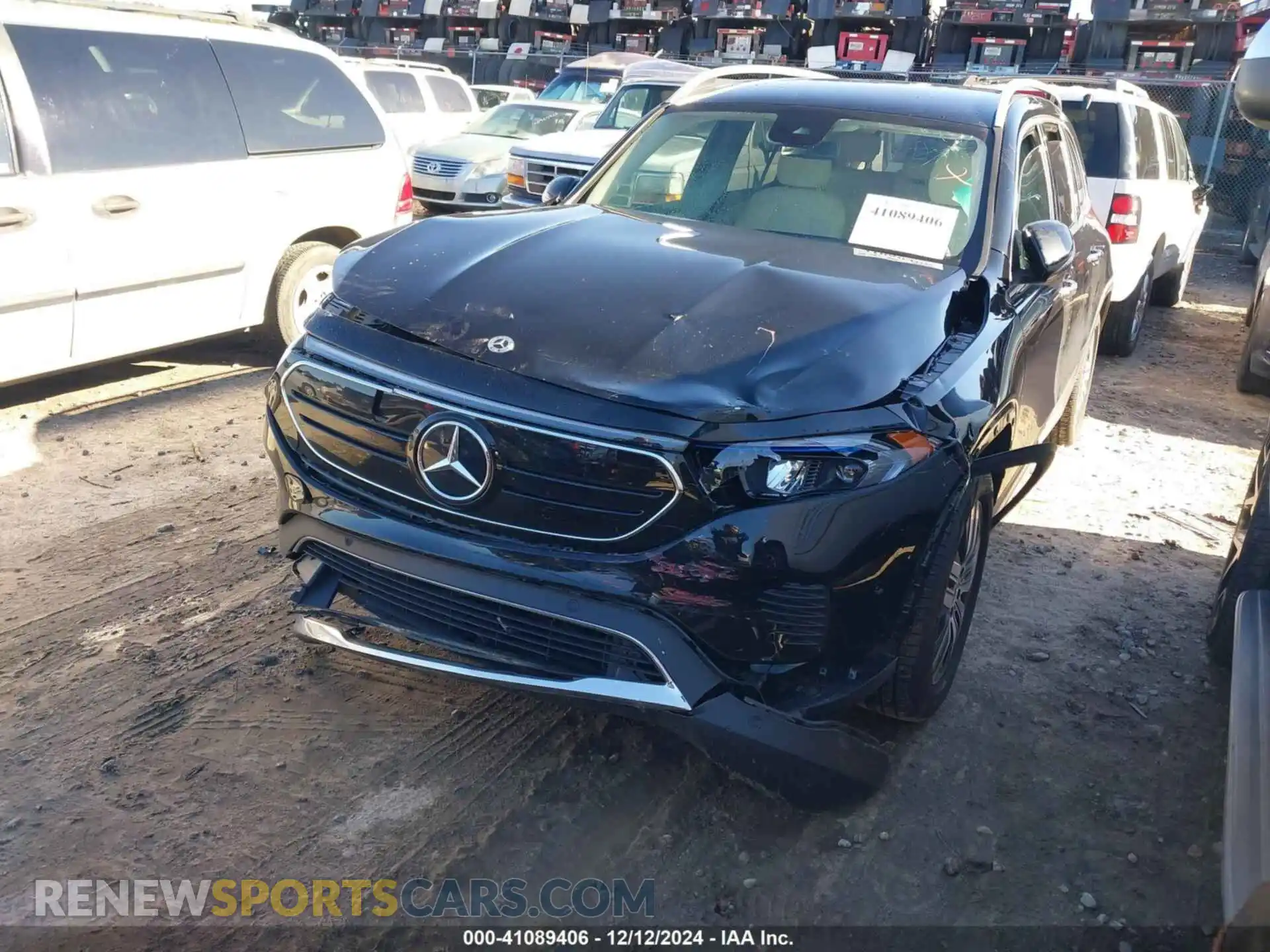 2 fotografías del automóvil dañado W1N9M0KB7PN075911 MERCEDES-BENZ EQB 300 SUV 2023