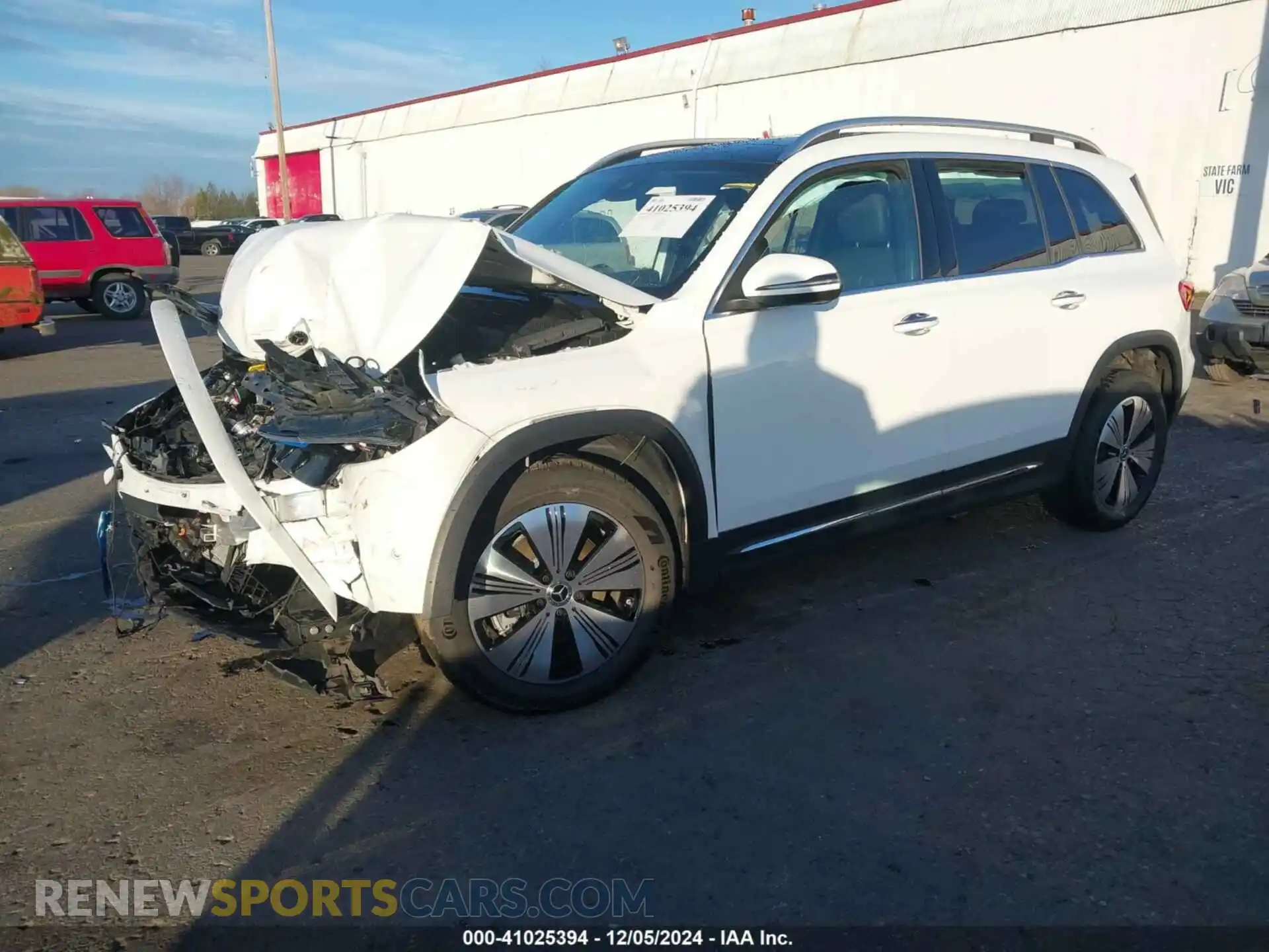 2 fotografías del automóvil dañado W1N9M0KBXPN062568 MERCEDES-BENZ EQB 300 SUV 2023