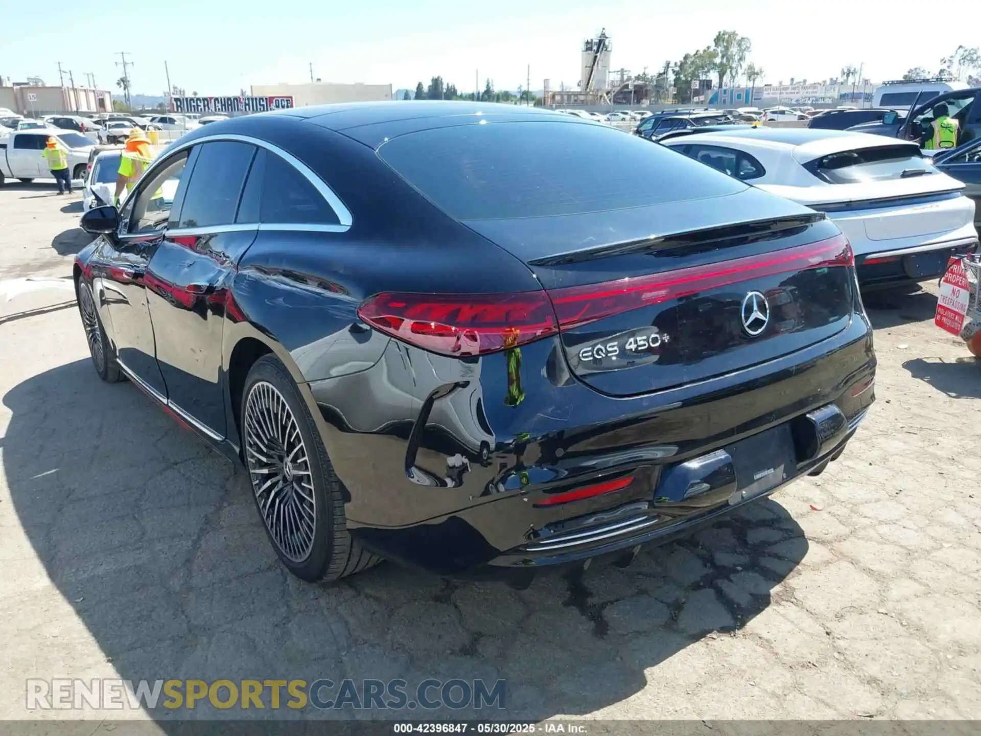 3 fotografías del automóvil dañado W1KCG2DB0PA033395 MERCEDES-BENZ EQS 450+ 2023