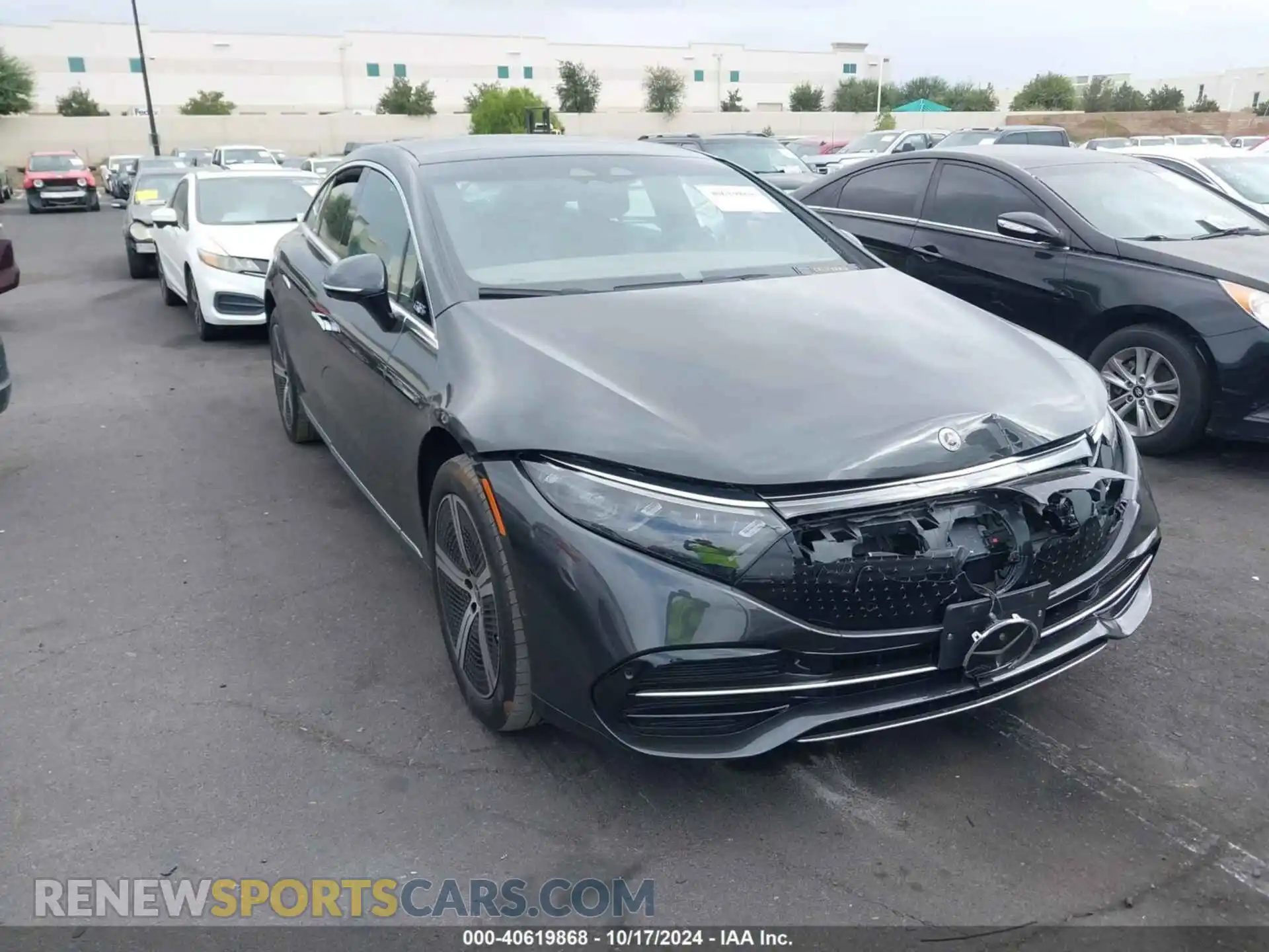 1 fotografías del automóvil dañado W1KCG2DB6PA024054 MERCEDES-BENZ EQS 450+ 2023