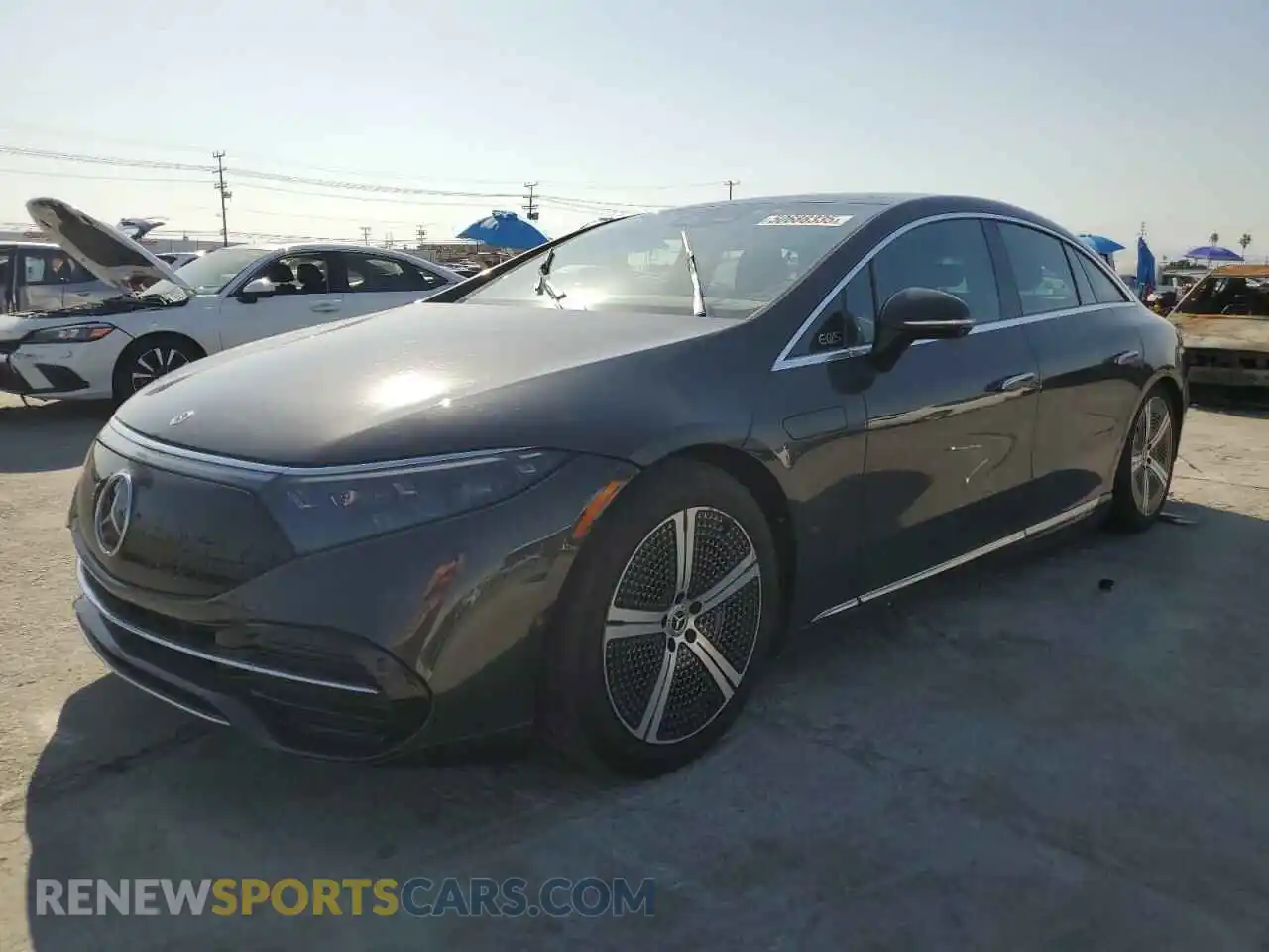 1 fotografías del automóvil dañado W1KCG2DB7PA023723 MERCEDES-BENZ EQS SEDAN 2023