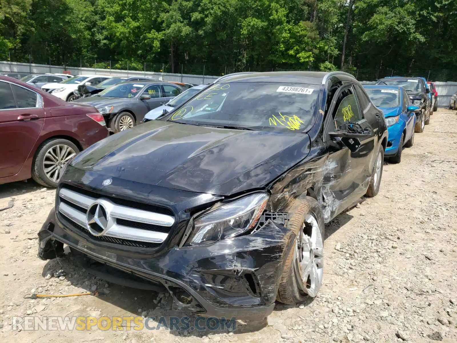 2 Photograph of a damaged car WDCTG4EB6HJ346466 MERCEDES-BENZ G CLASS 2017