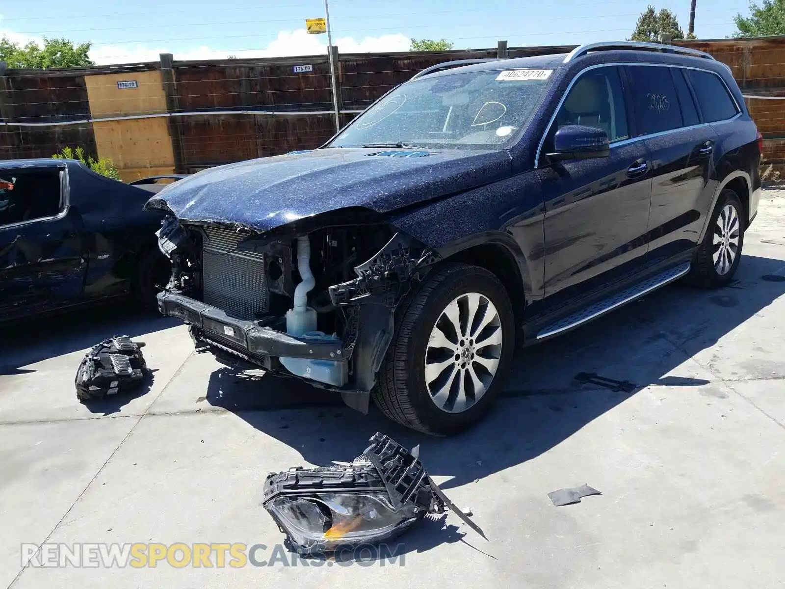 2 Photograph of a damaged car 4JGDF6EE2KB193942 MERCEDES-BENZ G CLASS 2019