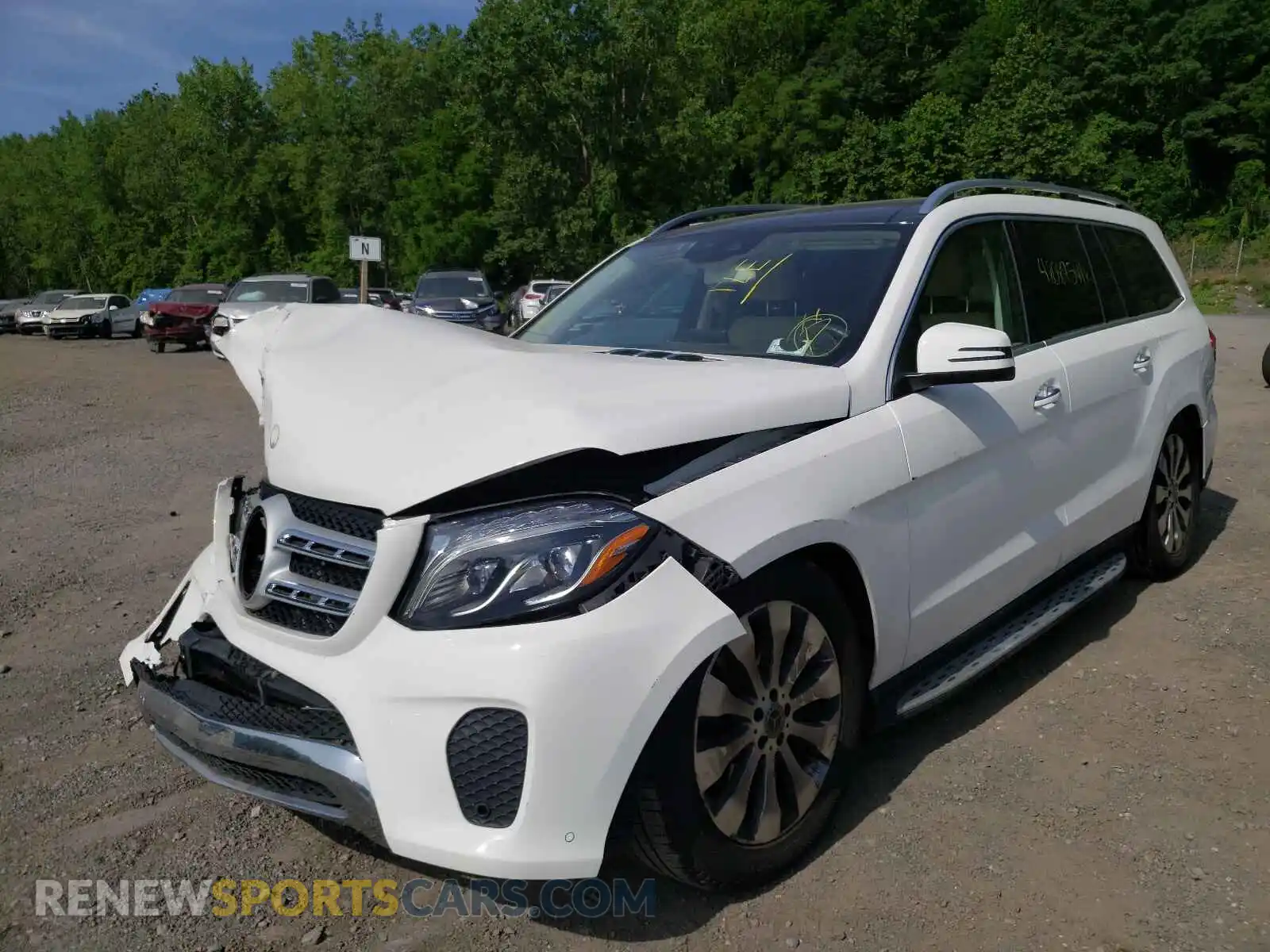 2 Photograph of a damaged car 4JGDF6EE8KB221520 MERCEDES-BENZ G CLASS 2019