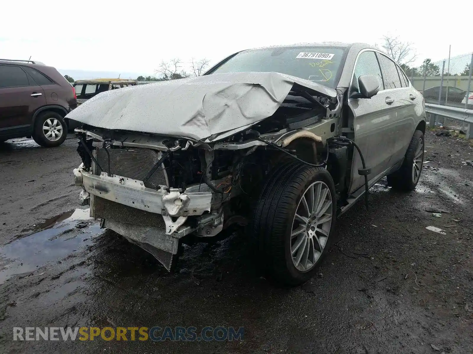2 Photograph of a damaged car WDC0J4KBXKF605589 MERCEDES-BENZ G CLASS 2019