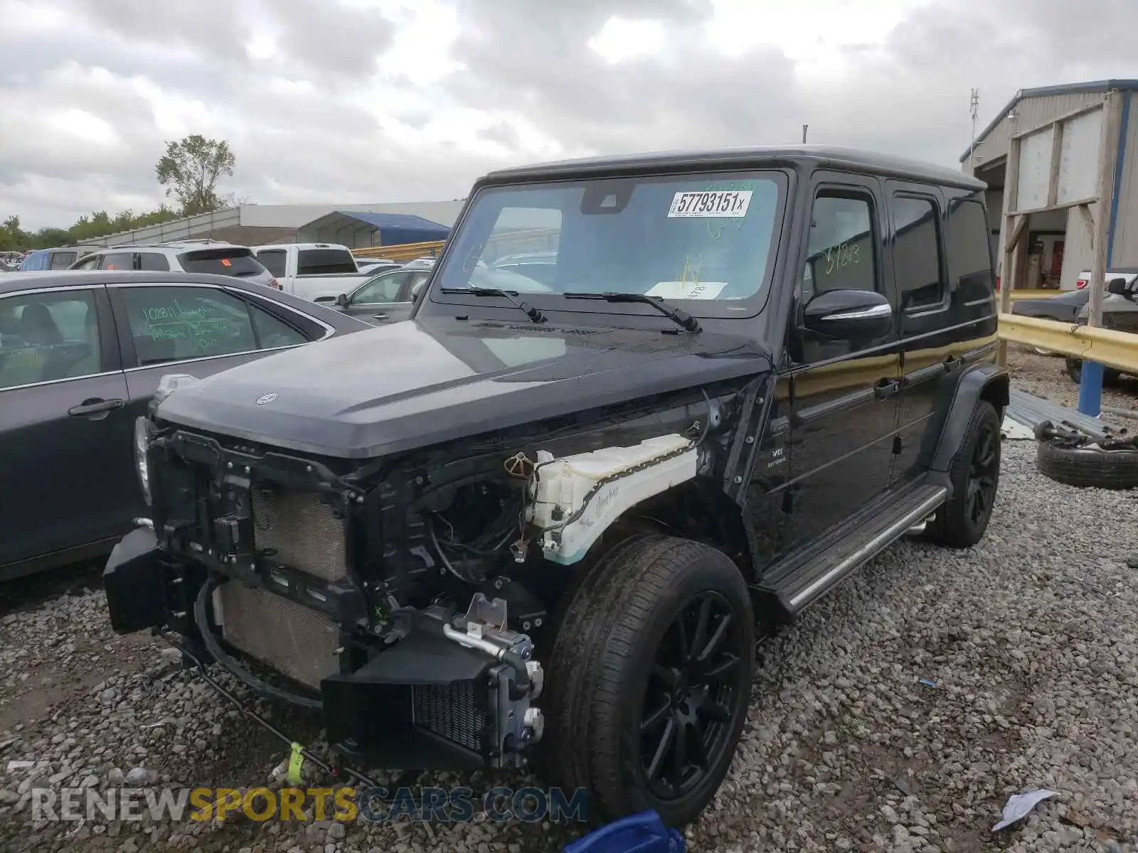 2 Photograph of a damaged car WDCYC7HJ2KX308226 MERCEDES-BENZ G-CLASS 2019