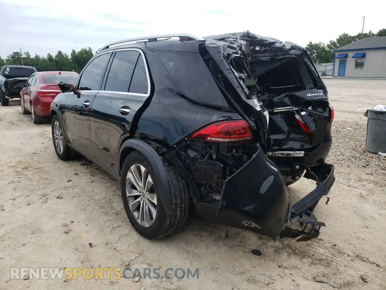 3 Photograph of a damaged car 4JGFB4KB4LA078608 MERCEDES-BENZ G CLASS 2020