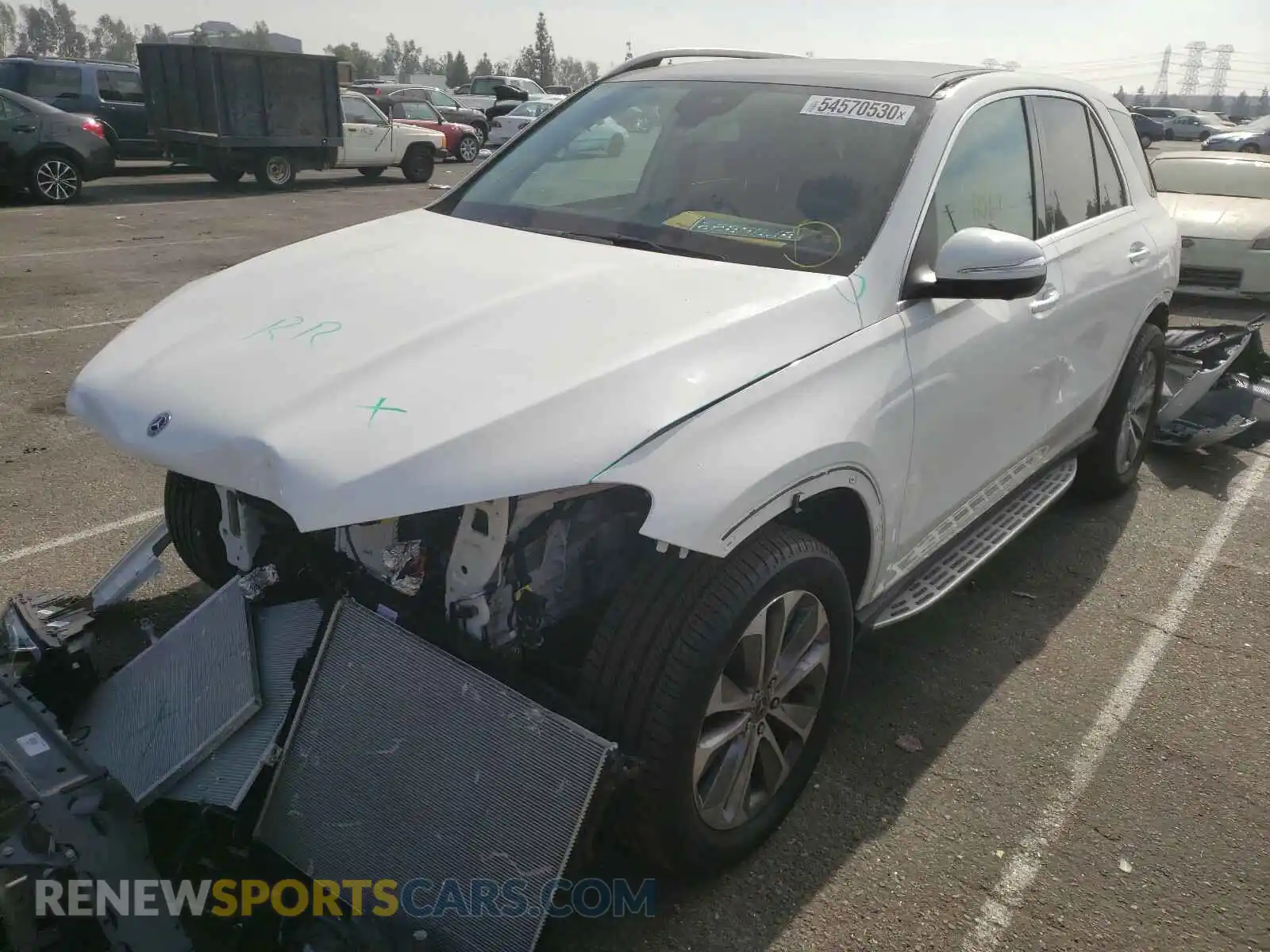 2 Photograph of a damaged car 4JGFB4KB7LA083379 MERCEDES-BENZ G CLASS 2020