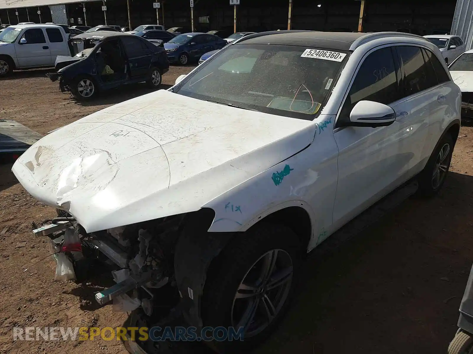 2 Photograph of a damaged car WDC0G8DB9LF700794 MERCEDES-BENZ G CLASS 2020