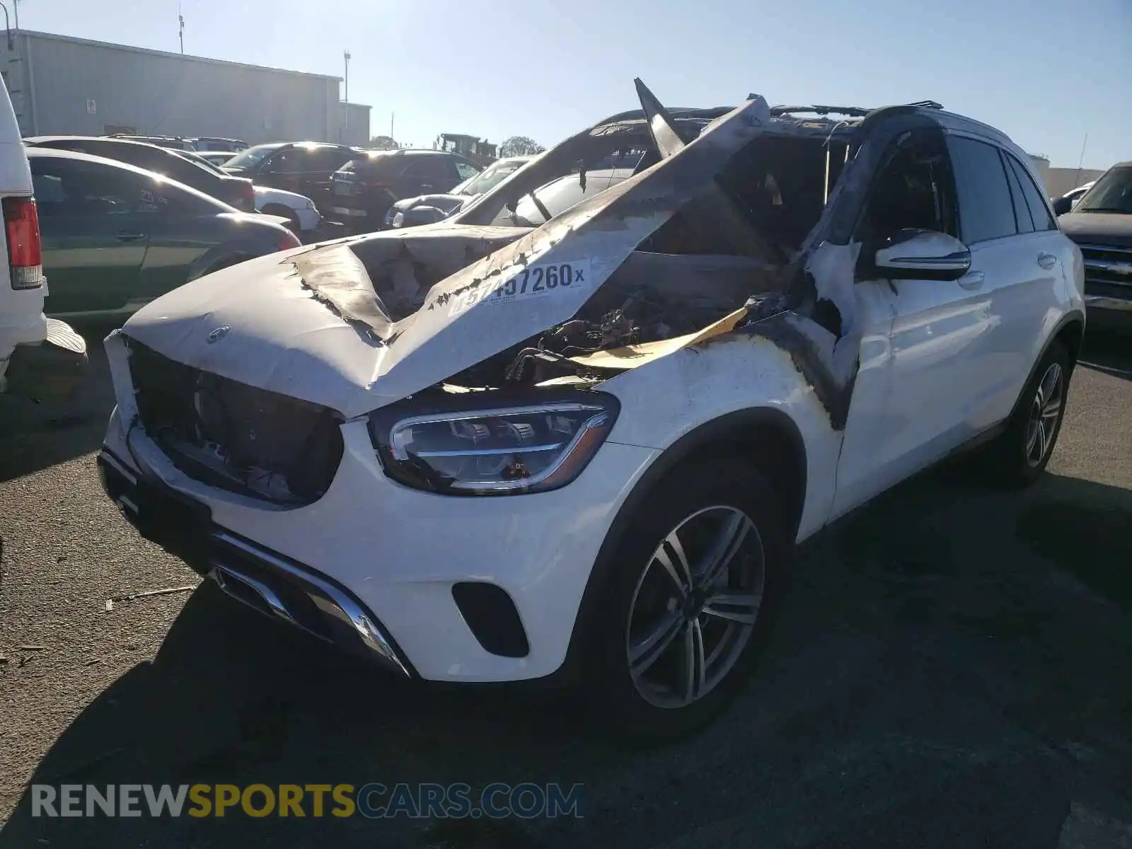2 Photograph of a damaged car WDC0G8EB0LF739059 MERCEDES-BENZ G CLASS 2020