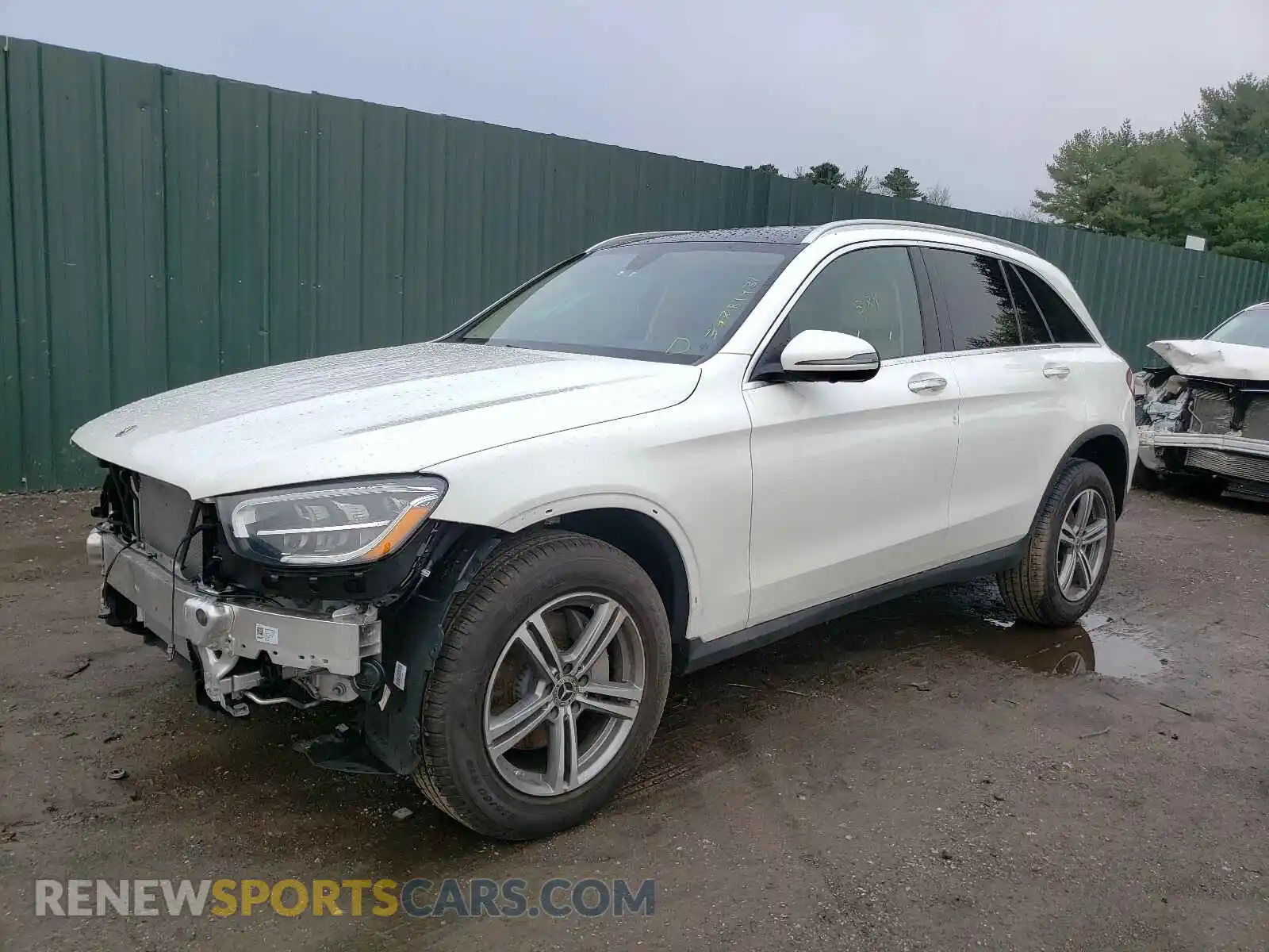 2 Photograph of a damaged car W1N0G8EB6MF915516 MERCEDES-BENZ G CLASS 2021