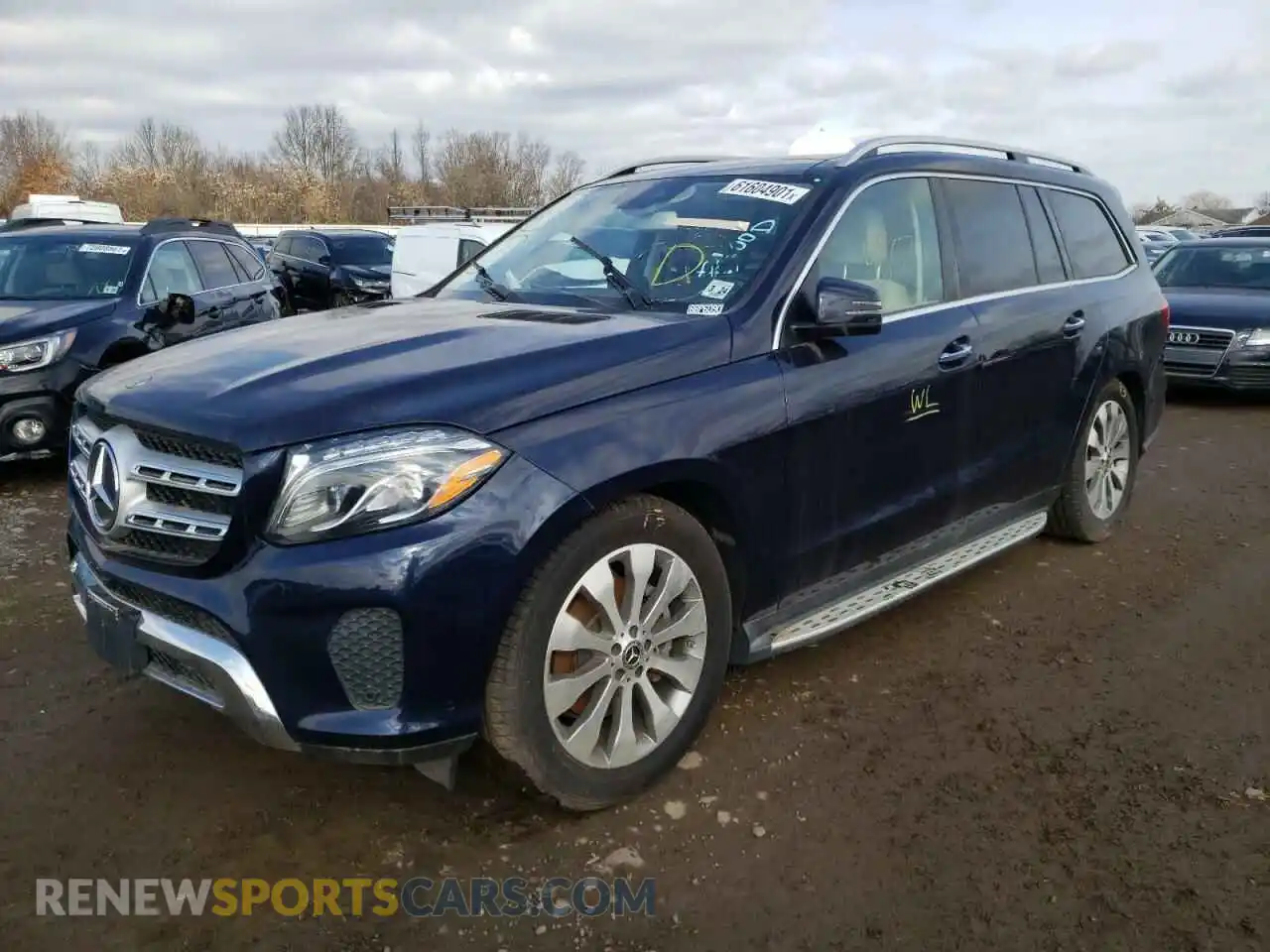 2 Photograph of a damaged car 4JGDF6EEXKB231711 MERCEDES-BENZ GL-CLASS 2019