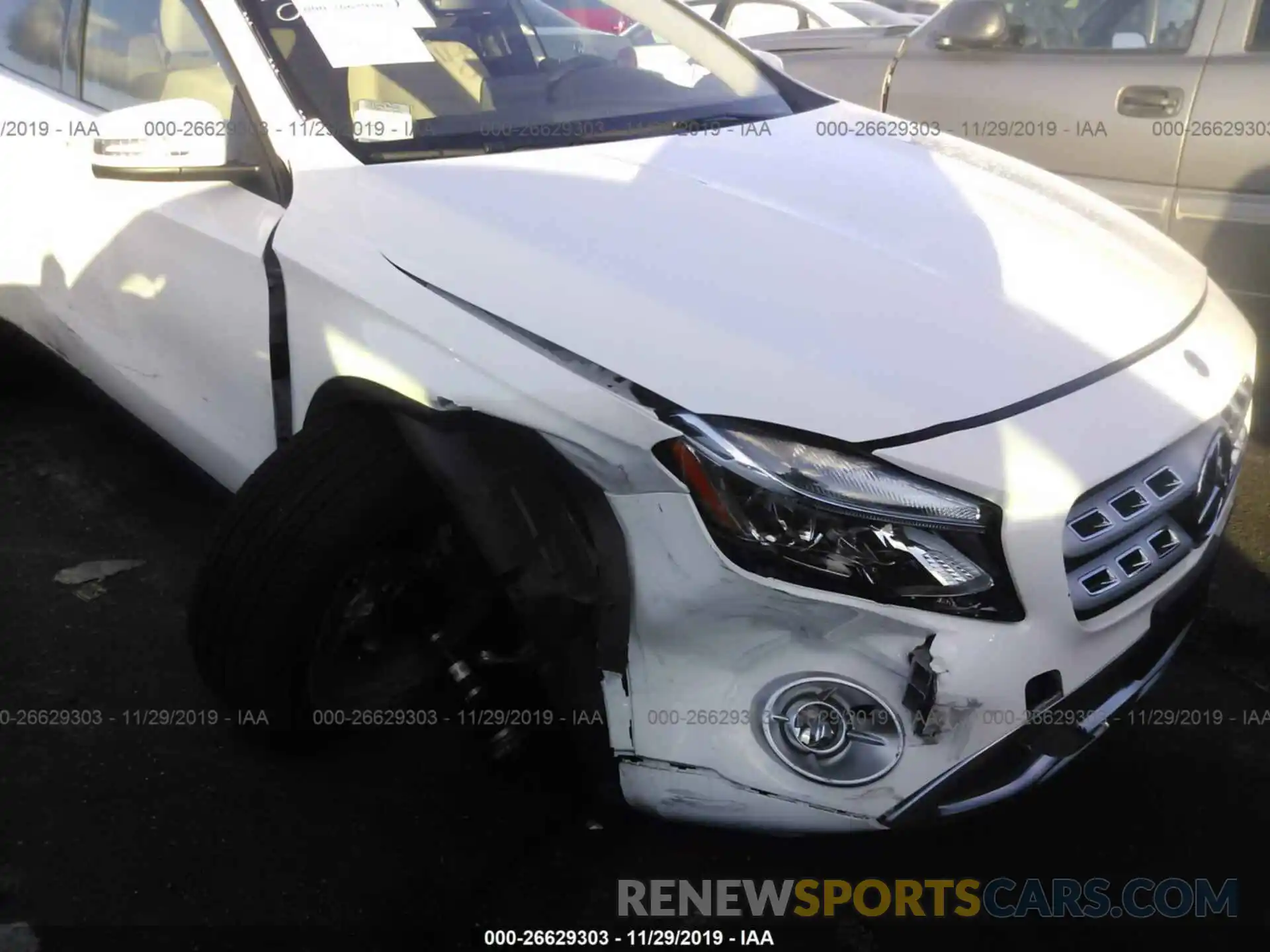 6 Photograph of a damaged car WDCTG4EBXKU004458 MERCEDES-BENZ GLA 2019
