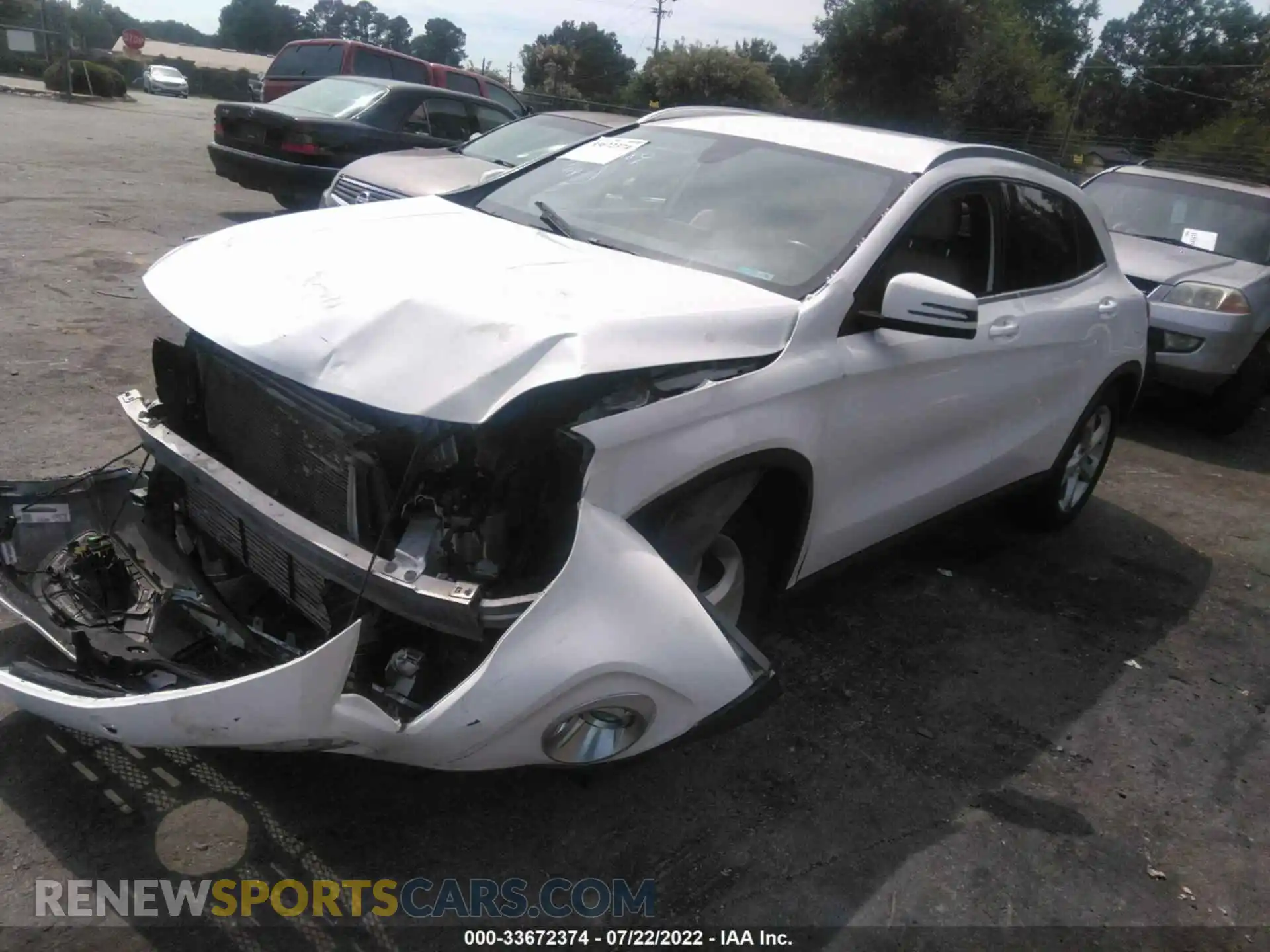 2 Photograph of a damaged car WDCTG4EB1LU024289 MERCEDES-BENZ GLA 2020