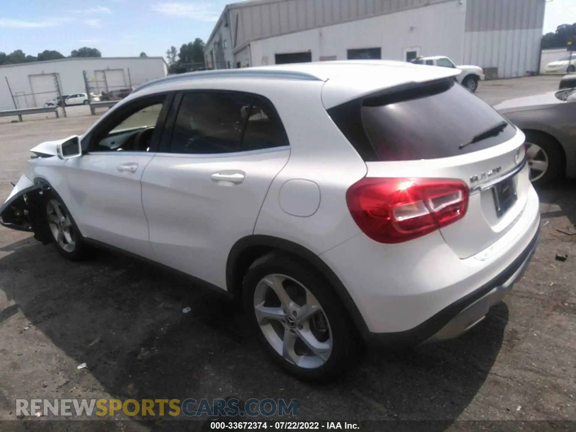 3 Photograph of a damaged car WDCTG4EB1LU024289 MERCEDES-BENZ GLA 2020