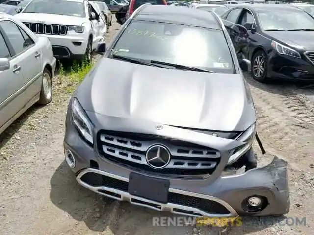 9 Photograph of a damaged car WDCTG4GB3KJ609971 MERCEDES-BENZ GLA 250 4M 2019
