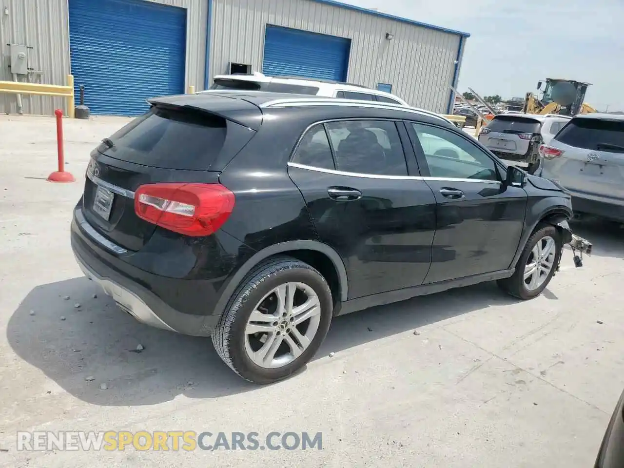 3 Photograph of a damaged car WDCTG4EB0KU010799 MERCEDES-BENZ GLA-CLASS 2019