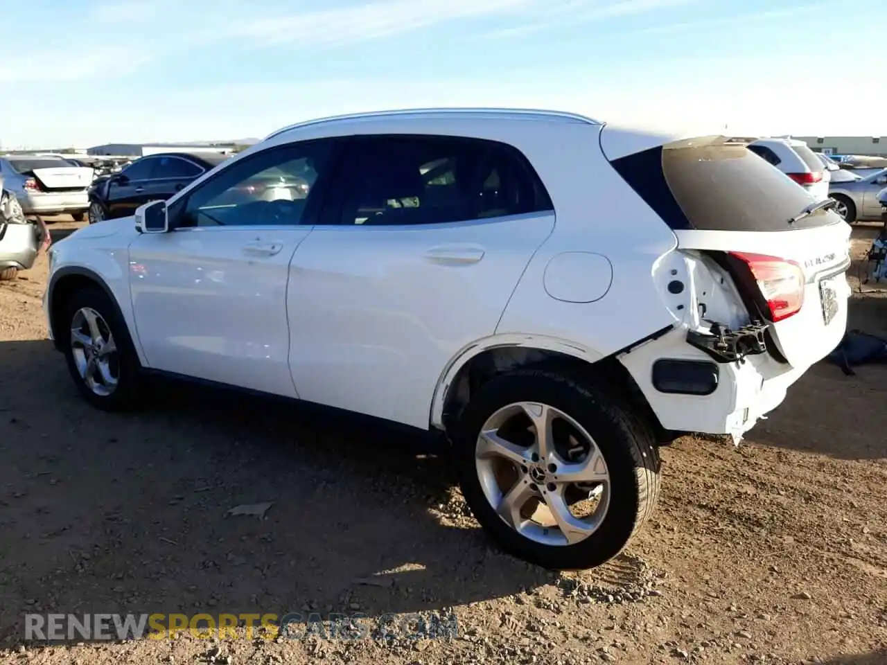 2 Photograph of a damaged car WDCTG4EB1KU006471 MERCEDES-BENZ GLA-CLASS 2019