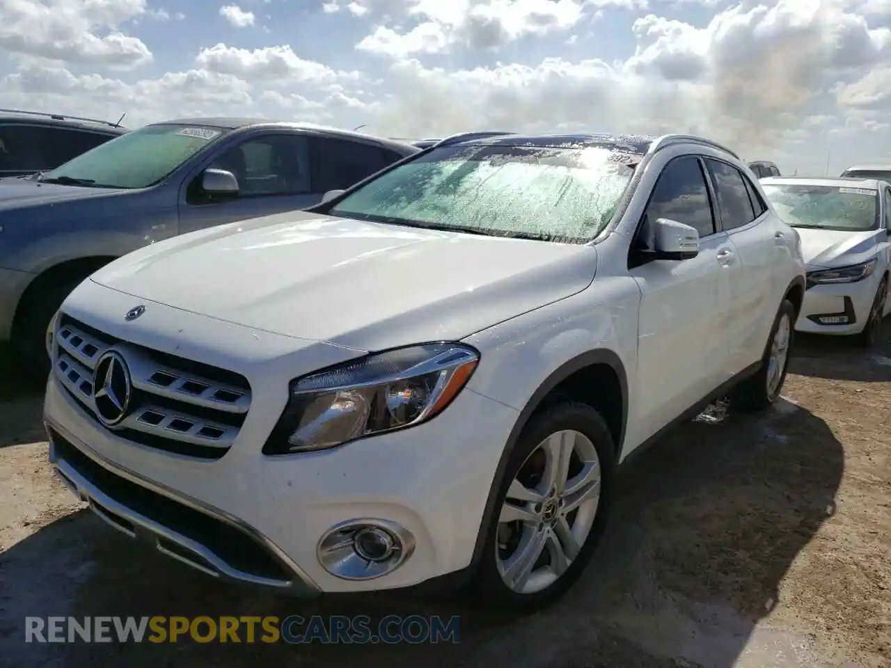 2 Photograph of a damaged car WDCTG4EB1KU010584 MERCEDES-BENZ GLA-CLASS 2019