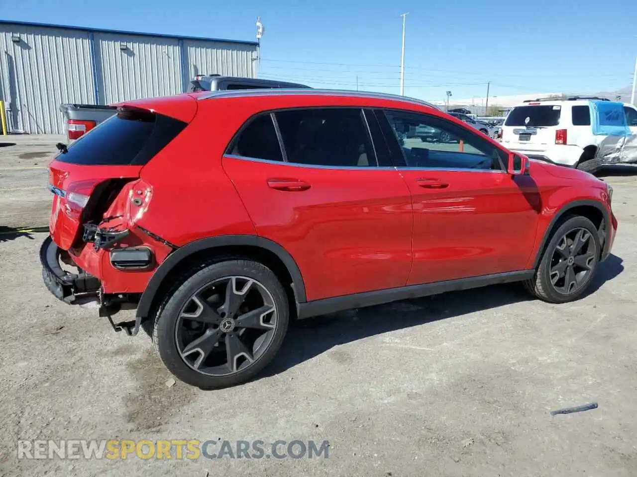 3 Photograph of a damaged car WDCTG4EB2KU010450 MERCEDES-BENZ GLA-CLASS 2019
