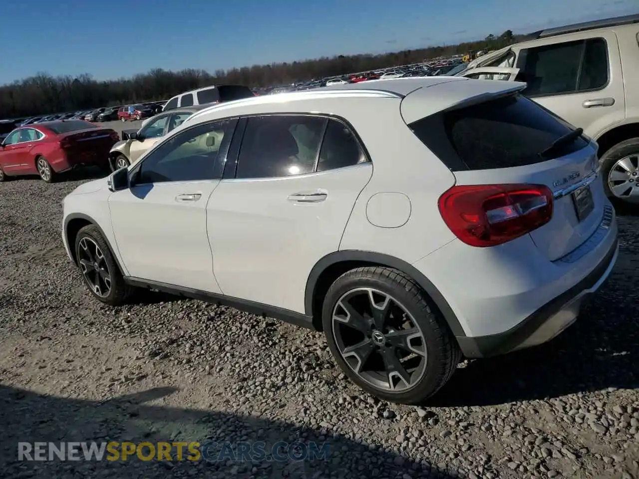 2 Photograph of a damaged car WDCTG4EB2KU014529 MERCEDES-BENZ GLA-CLASS 2019