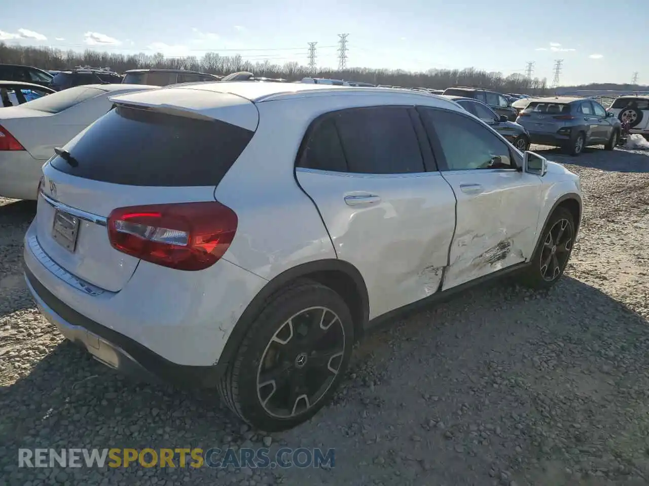 3 Photograph of a damaged car WDCTG4EB2KU014529 MERCEDES-BENZ GLA-CLASS 2019