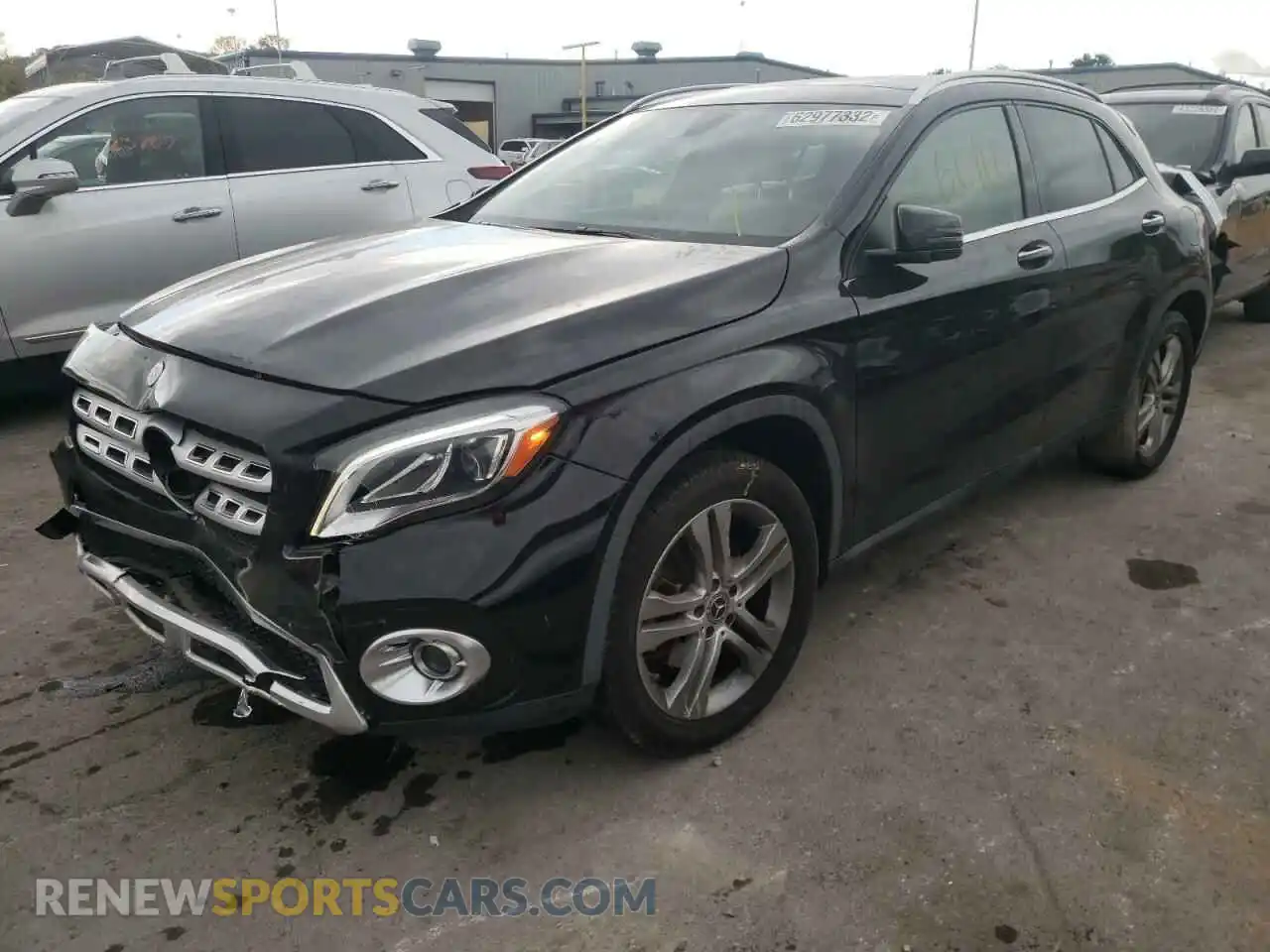 2 Photograph of a damaged car WDCTG4EB2KU019889 MERCEDES-BENZ GLA-CLASS 2019