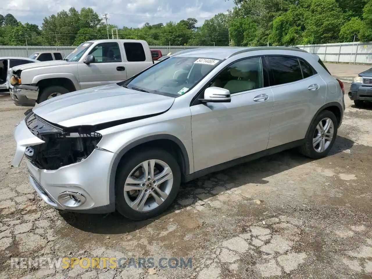 1 fotografías del automóvil dañado WDCTG4EB8KU002241 MERCEDES-BENZ GLA-CLASS 2019