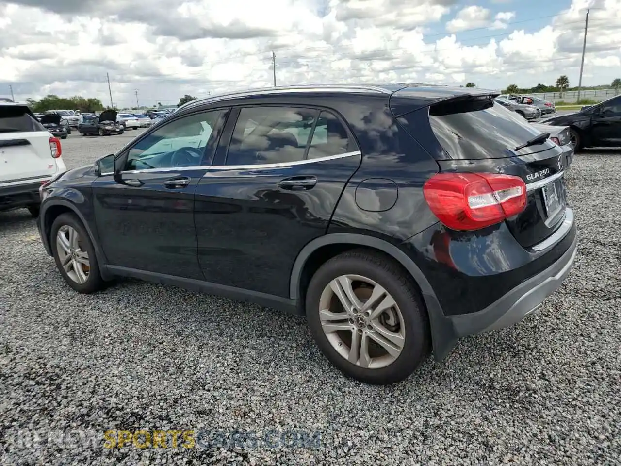 2 Photograph of a damaged car WDCTG4EB9KU009442 MERCEDES-BENZ GLA-CLASS 2019