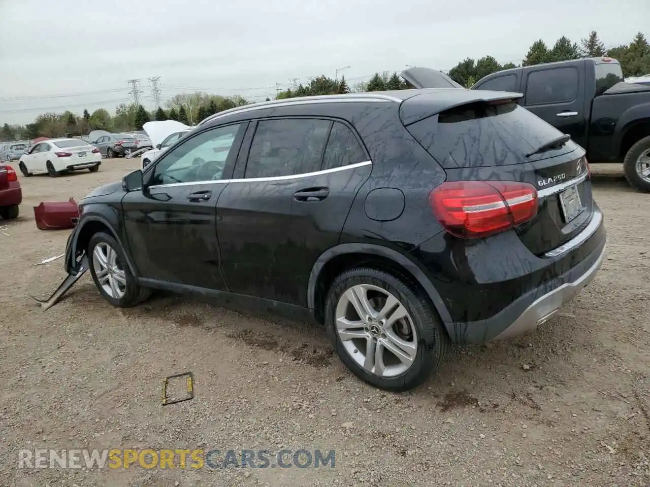 2 Photograph of a damaged car W1NTG4EB6LU040356 MERCEDES-BENZ GLA-CLASS 2020
