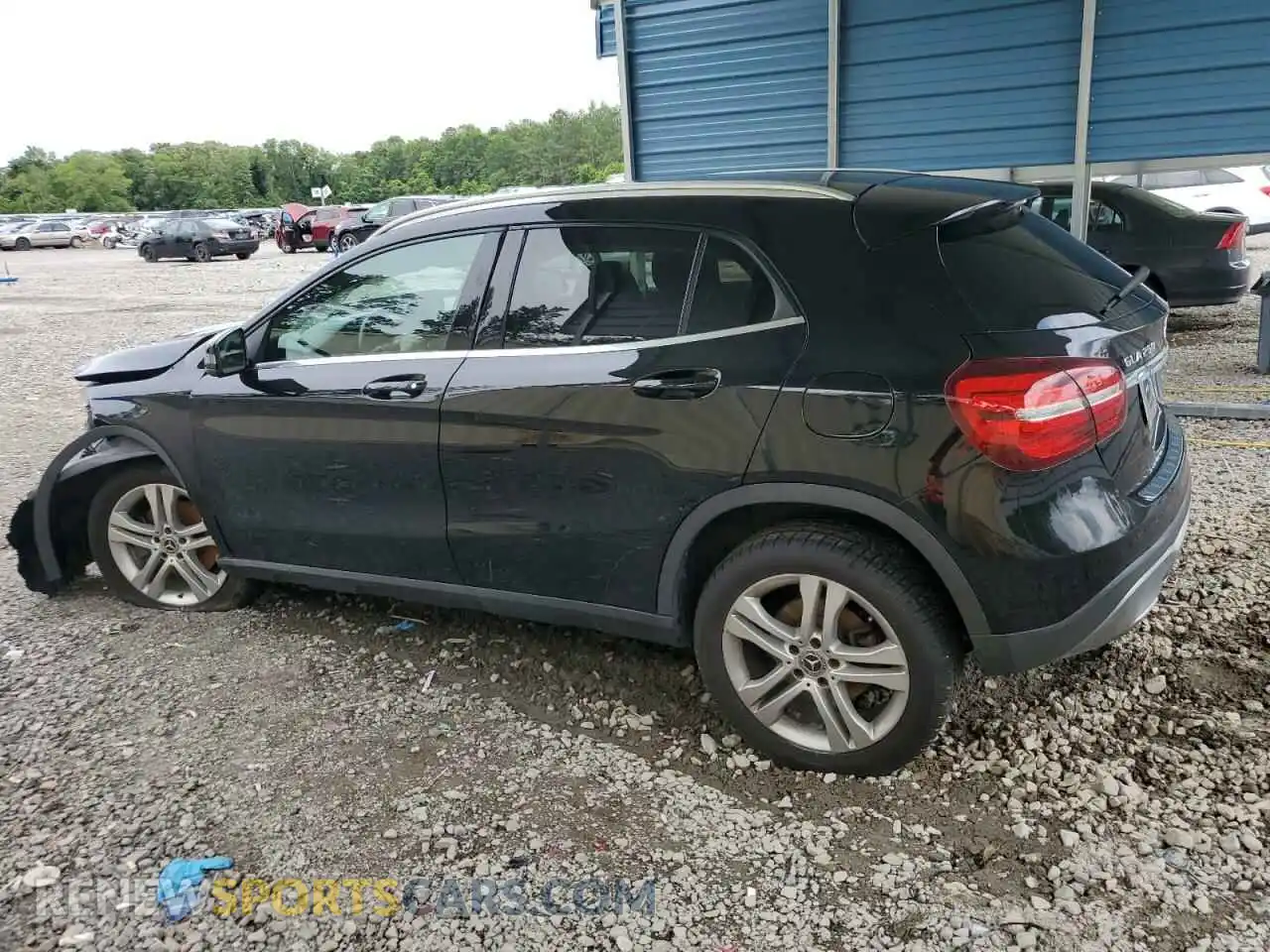 2 Photograph of a damaged car W1NTG4EB9LU040464 MERCEDES-BENZ GLA-CLASS 2020