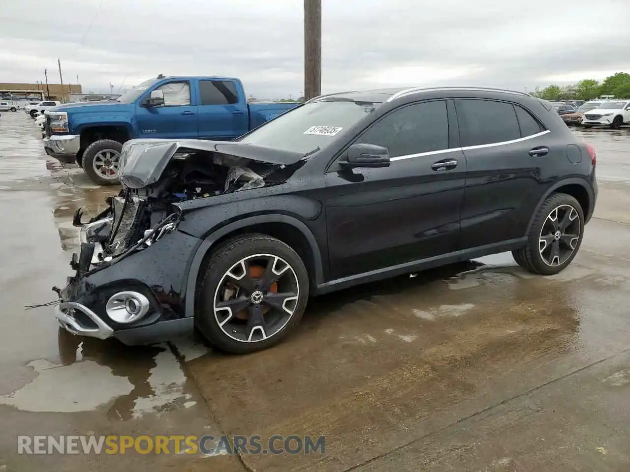 1 Photograph of a damaged car WDCTG4EB0LU021822 MERCEDES-BENZ GLA-CLASS 2020