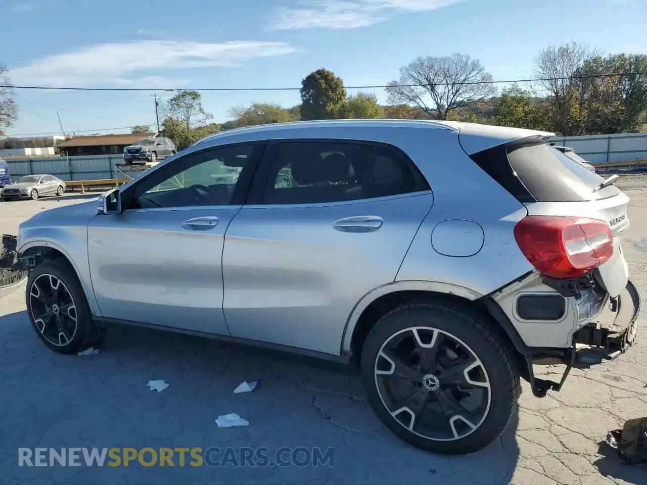 2 Photograph of a damaged car WDCTG4EB1LJ655710 MERCEDES-BENZ GLA-CLASS 2020