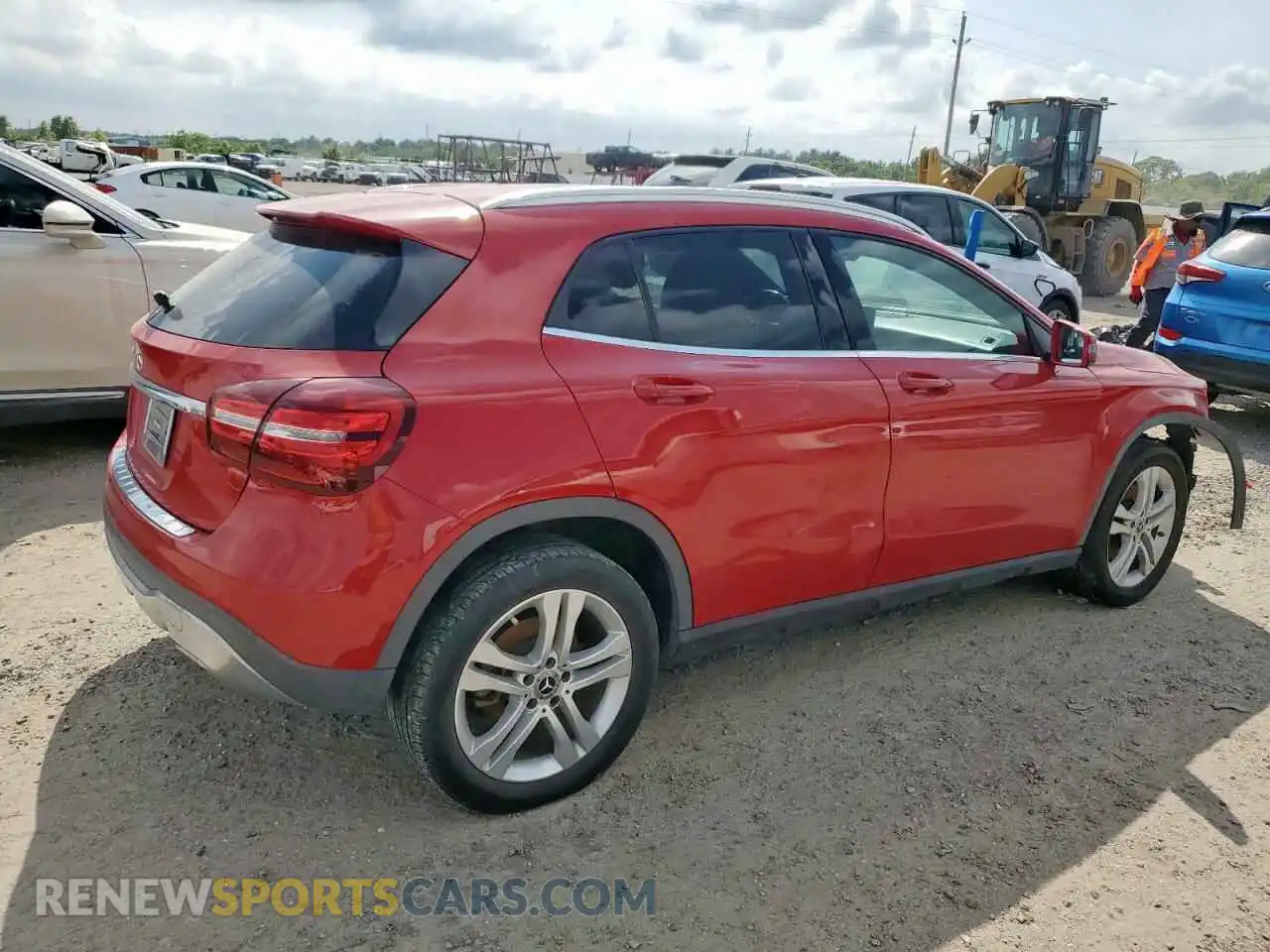 3 Photograph of a damaged car WDCTG4EB1LU024177 MERCEDES-BENZ GLA-CLASS 2020