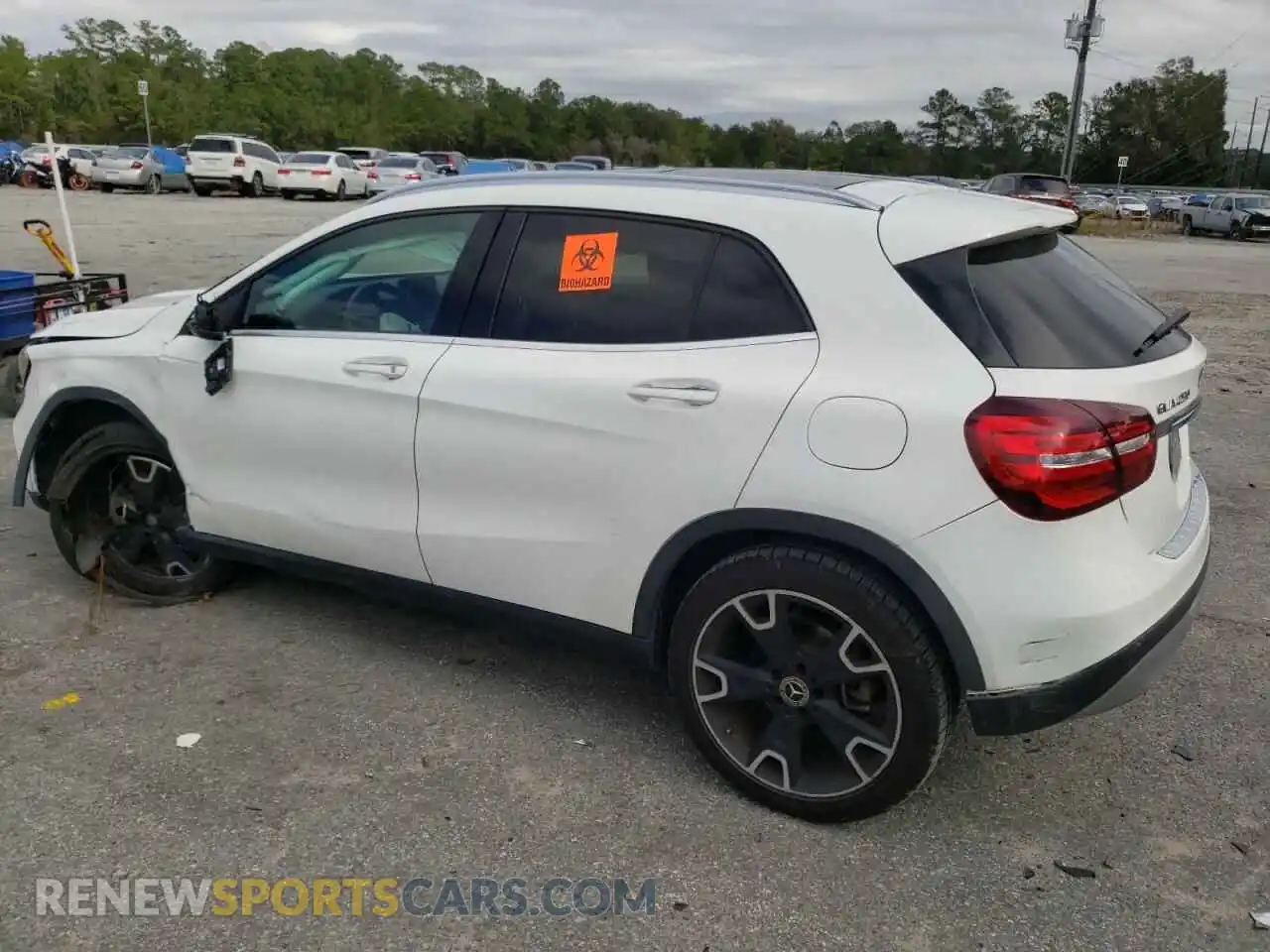 2 Photograph of a damaged car WDCTG4EB1LU025104 MERCEDES-BENZ GLA-CLASS 2020
