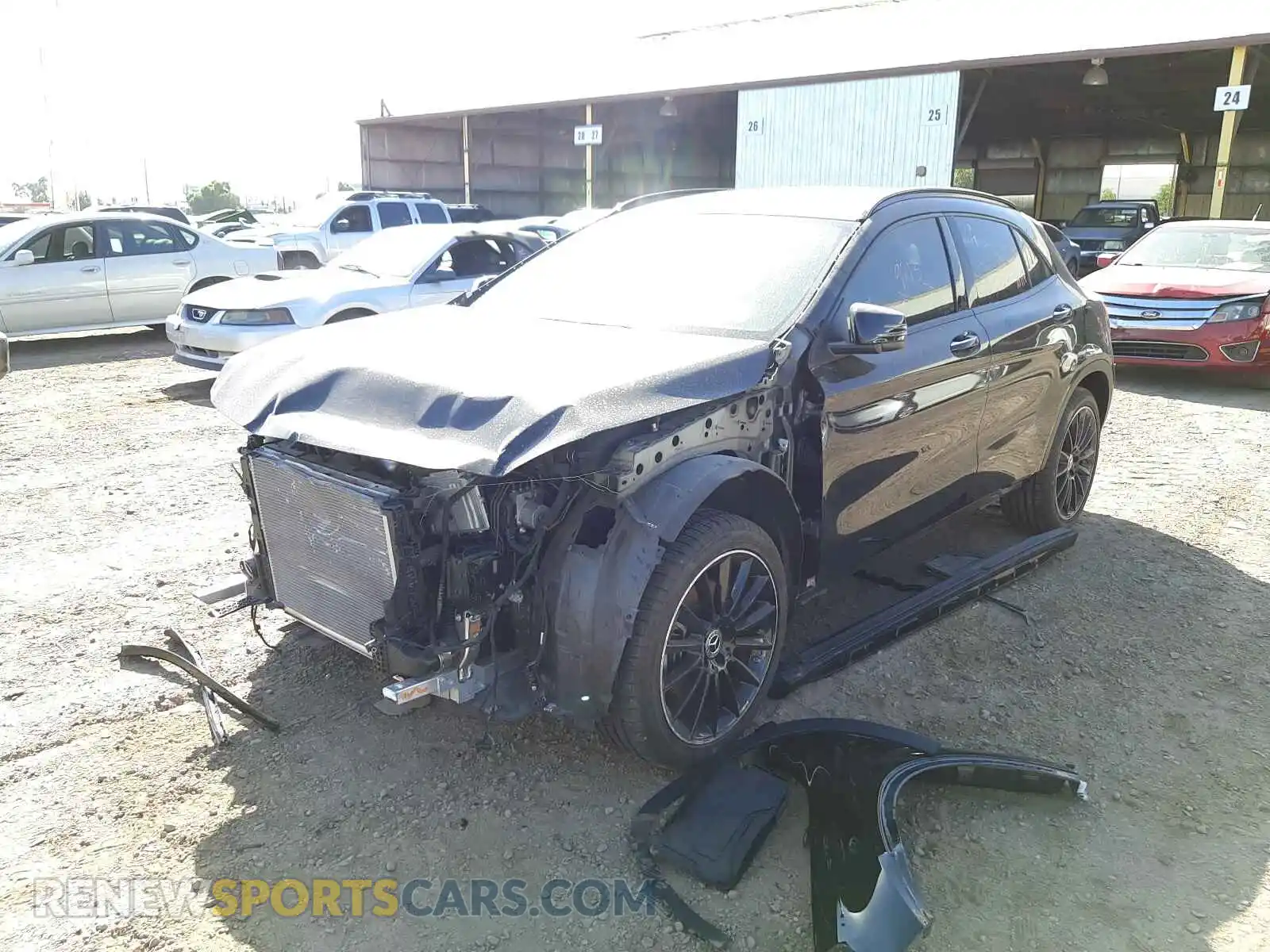 2 Photograph of a damaged car WDCTG4EB6LU024093 MERCEDES-BENZ GLA-CLASS 2020