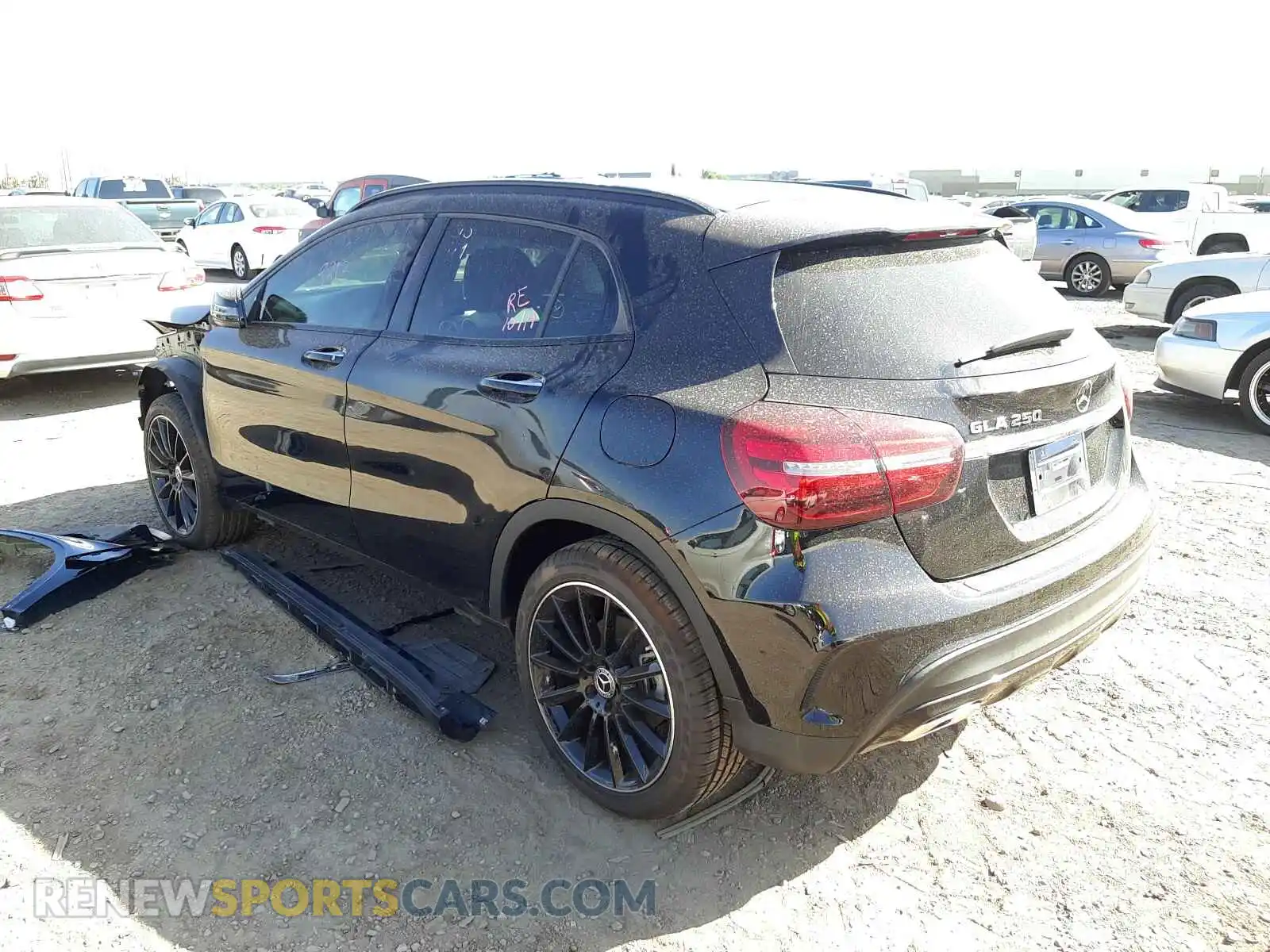 3 Photograph of a damaged car WDCTG4EB6LU024093 MERCEDES-BENZ GLA-CLASS 2020