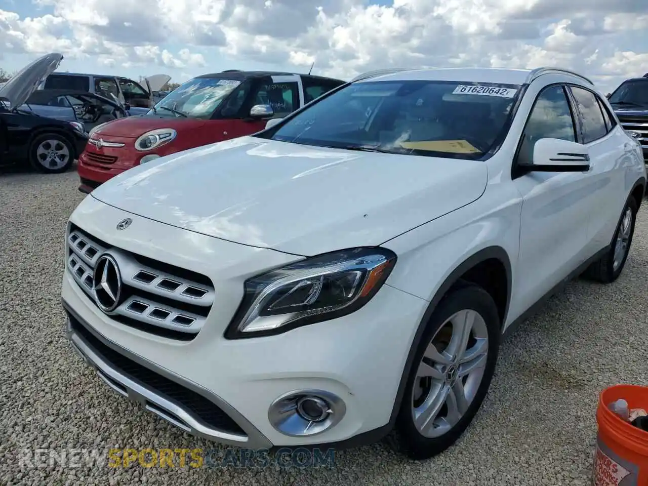 2 Photograph of a damaged car WDCTG4EB6LU025096 MERCEDES-BENZ GLA-CLASS 2020