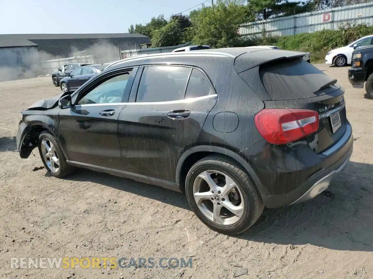 2 Фотография поврежденного автомобиля WDCTG4EBXLU024713 MERCEDES-BENZ GLA-CLASS 2020