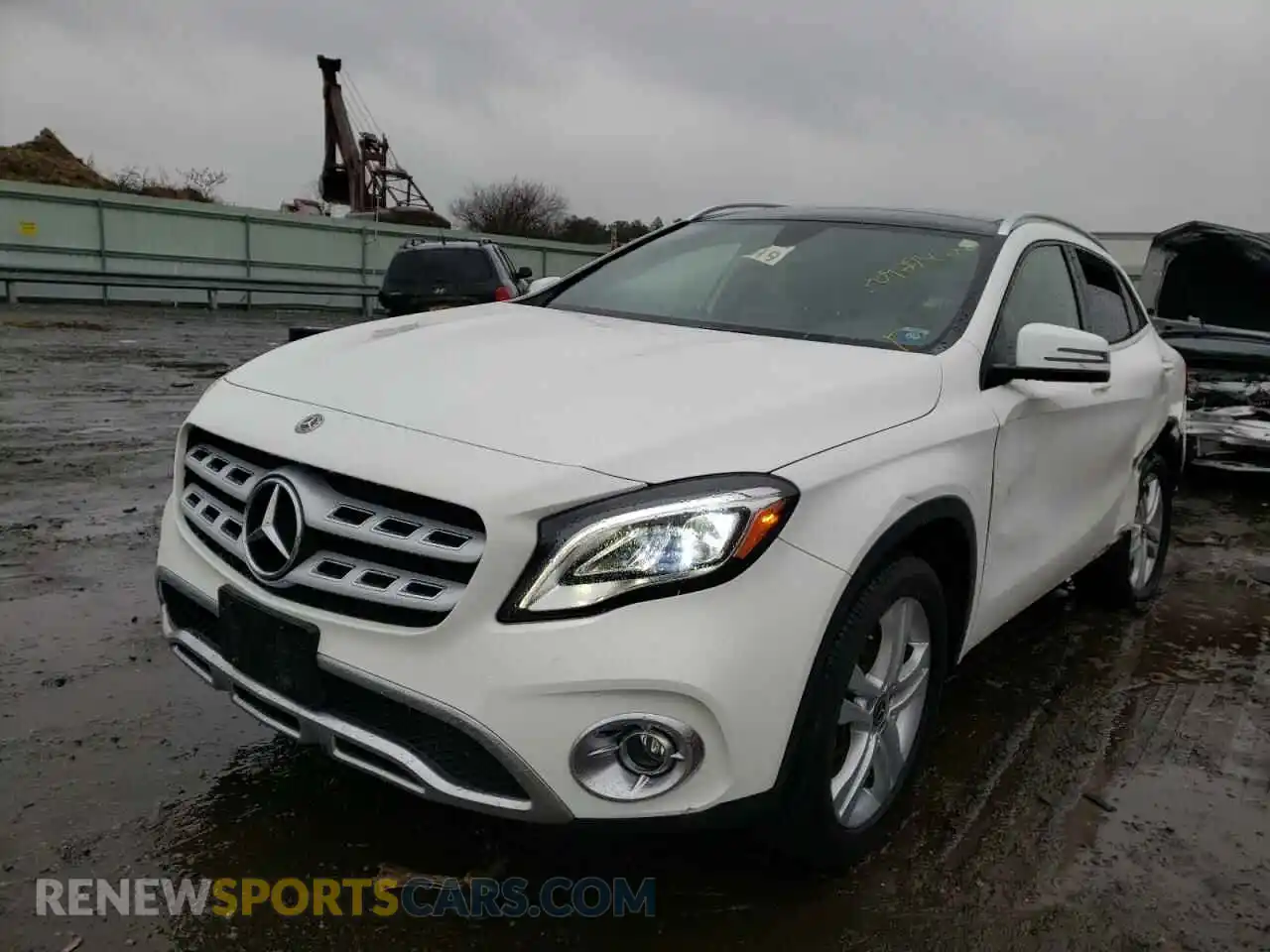 2 Photograph of a damaged car WDCTG4GB7LU024651 MERCEDES-BENZ GLA-CLASS 2020