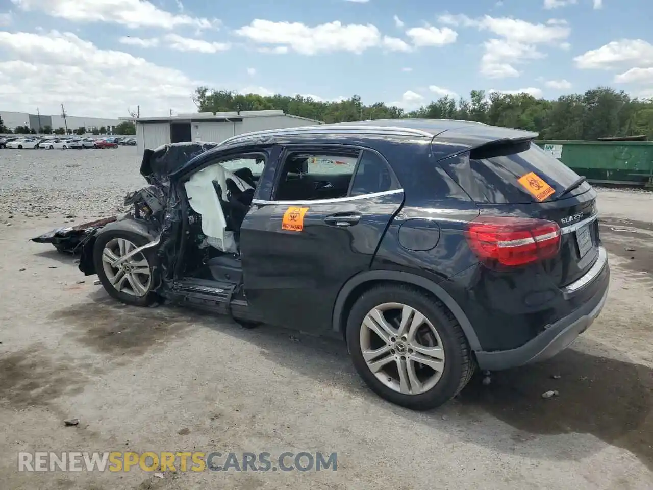 2 Photograph of a damaged car WDCTG4GB8LJ686806 MERCEDES-BENZ GLA-CLASS 2020