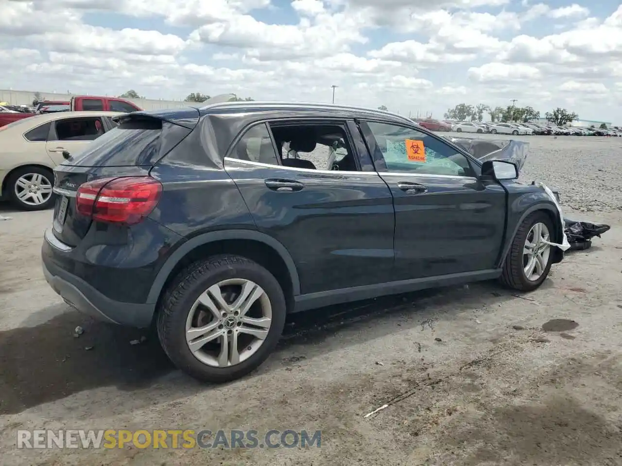 3 Photograph of a damaged car WDCTG4GB8LJ686806 MERCEDES-BENZ GLA-CLASS 2020