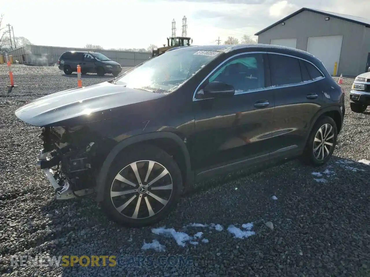 1 Photograph of a damaged car W1N4N4HB1MJ162017 MERCEDES-BENZ GLA-CLASS 2021