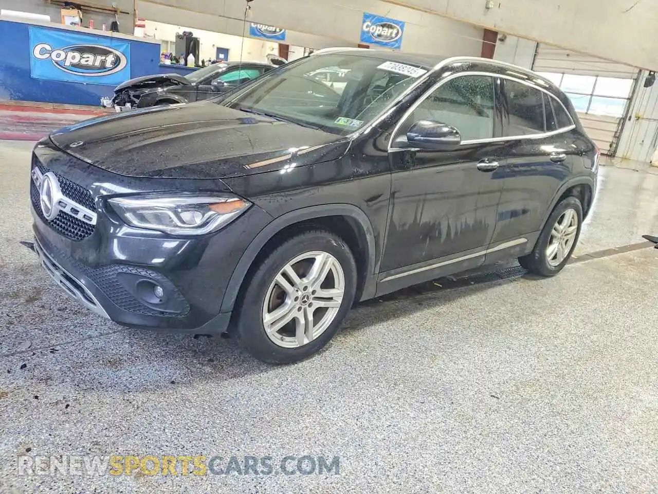 1 Photograph of a damaged car W1N4N4HB4MJ230276 MERCEDES-BENZ GLA-CLASS 2021