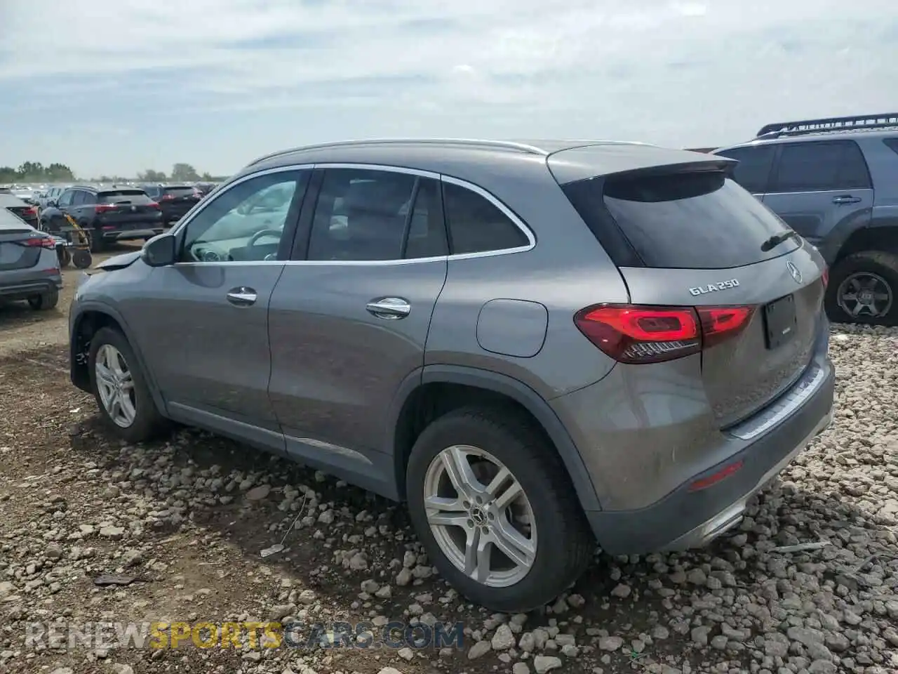 2 Photograph of a damaged car W1N4N4HB6MJ119809 MERCEDES-BENZ GLA-CLASS 2021