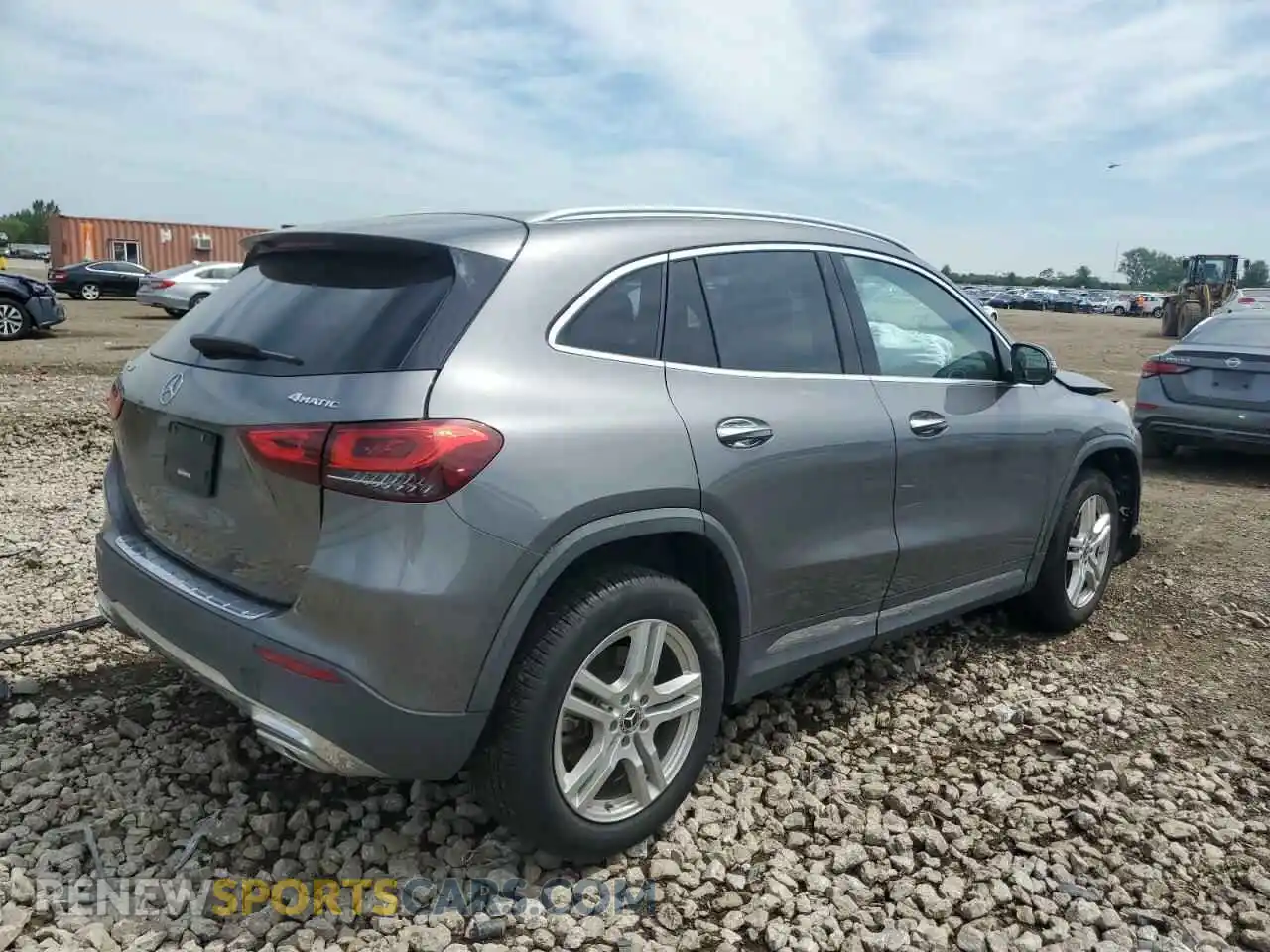 3 Photograph of a damaged car W1N4N4HB6MJ119809 MERCEDES-BENZ GLA-CLASS 2021